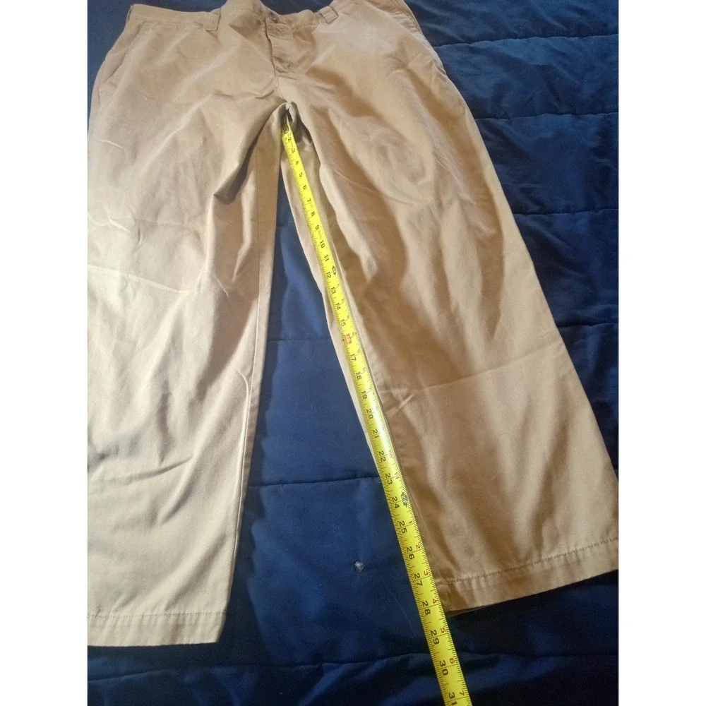 Columbia Chino‎ Pants Mens 40x29 White High Rise Cotton Snap Button
